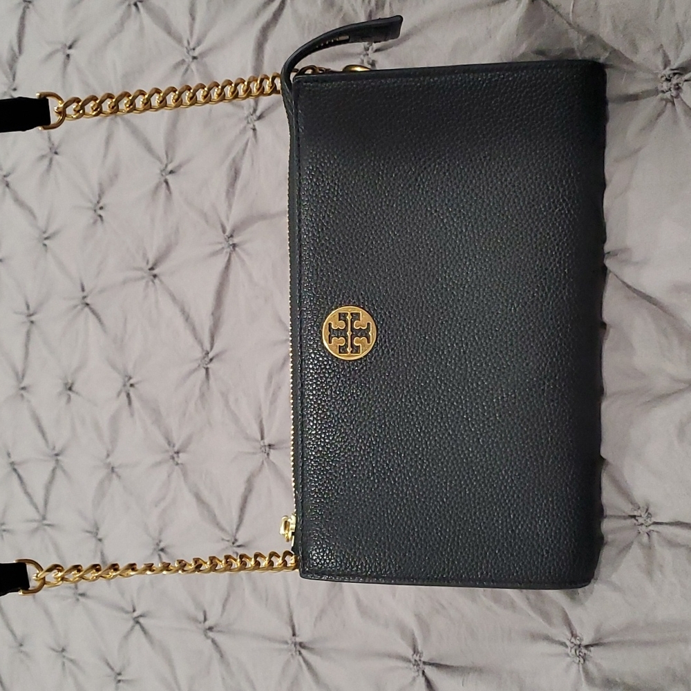 Tory Burch Crossbody Bag - Black Leather